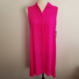 Vince Camuto sleeveless shirt dress